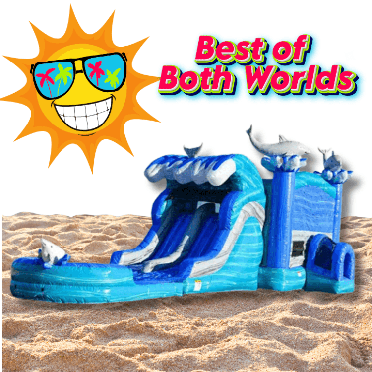 Bounce House w/slides (Wet/Dry)