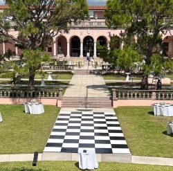 12x12 Checkered Dance Floor (Outdoor)